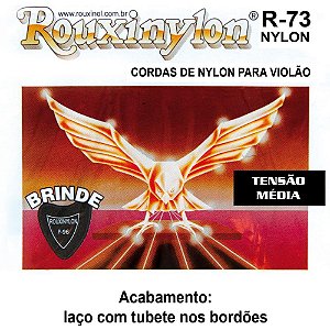 Encordoamento p/violao ny.pt/dr media tensao - rouxinol (unidade)