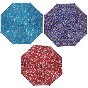 Guarda-chuva automatica dupla face 85cm (sortido) - yangzi (unidade)