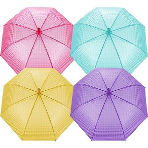 Guarda-chuva automat prisma colors 75cm (sortido) - yangzi (unidade)