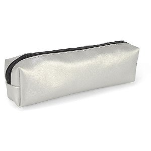 Estojo simples tecido up4you pq prata - luxcel (unidade)