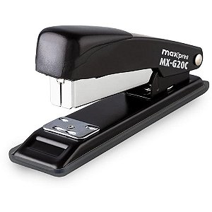 Grampeador metal mx-g20c p/20f 26/6 e 24/6 pt - maxprint (unidade)