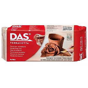 Massa de porcelana fria das 500g terracota - canson (unidade)