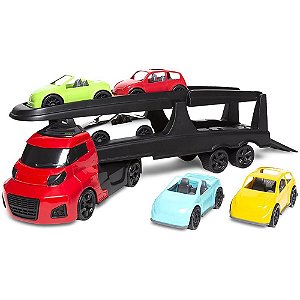 Caminhao invictus super cegonheiro - cardoso toys (unidade)