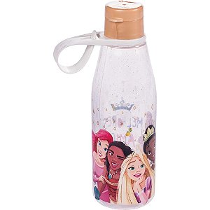 Garrafa plastica princesas abre facil 530ml - plasutil (unidade)