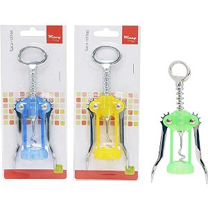 Utensilio domestico saca rolha  plastico/inox (s) - rio de ouro (unidade)