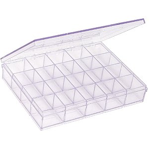Caixa organizadora c/20 divisorias cristal - maxcril (unidade)