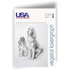 Papel vegetal a3 60g. 297x420mm. - usa folien (pct.c/100)