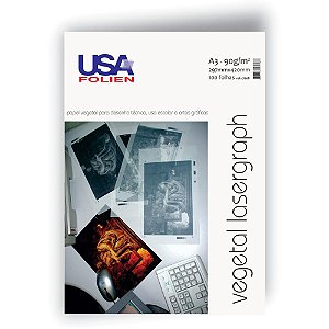 Papel vegetal a3 90g. 297x420mm. - usa folien (pct.c/100)