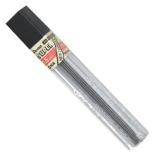 Grafite 0.5mm hb hi polymer super 12tbx12min - pentel (cx.c/12)