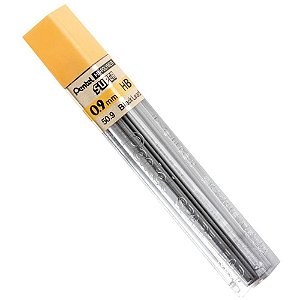 Grafite 0.9mm hb hi polymer super 12tbx12min - pentel (cx.c/12)