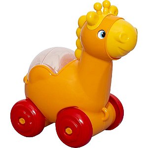 Brinquedo para bebe baby fofo girafa solapa - merco toys (unidade)