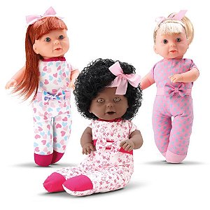 Boneca andy fofinhas 32cm (s) - bee toys (unidade)
