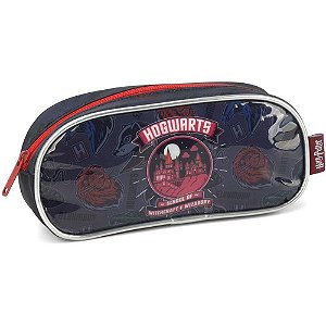 Estojo simples harry potter tecido vermelho - luxcel (unidade)