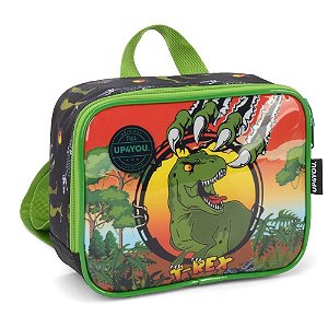 Lancheira termica up4you dinossauro mao/costa pt - luxcel (unidade)