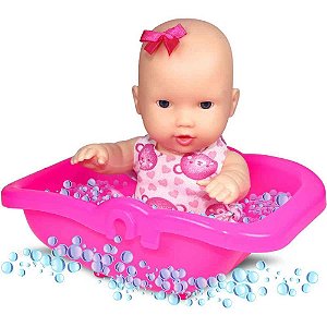 Boneca meu beijinho baby banho - sid-nyl (unidade)