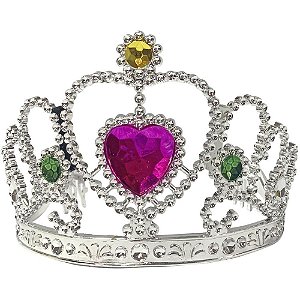 Fantasia acessorio coroa princesa 11x9cm - make+ (pct.c/06)