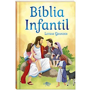 Livro infantil ilustrado biblia infantil letras gr 120p - todolivro (unidade)