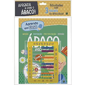 Contador abaco aprenda em casa 100arg13x18,3c - todolivro (unidade)