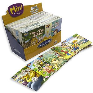 Livro de leitura box miniclassicos 25tit. 16pag - todolivro (dp.c/100)