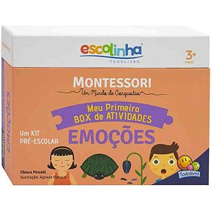 Livro de atividades montessori emocoes box - todolivro (unidade)