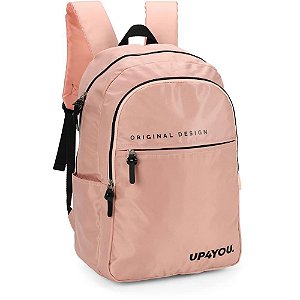 Mochila up4you g salmao c/ comp.p/note - luxcel (unidade)