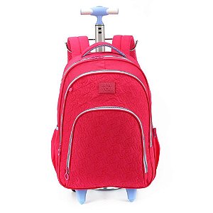 Mochila com rodinha up4you g vinho - luxcel (unidade)