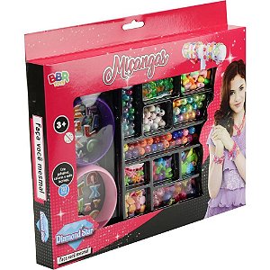 Bijuteria e micanga kit conj micangas com bracelet - bbr toys (kit)
