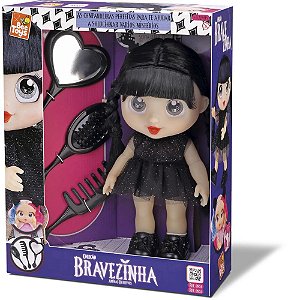 Boneca bravezinha c/acessorios - bee toys (unidade)