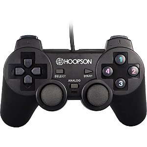 Controle para jogo pc dual shock usb 2.0 preto - mercoriental (unidade)