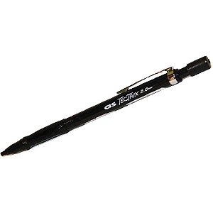 Lapiseira 2.0mm cis tectrix c/grip preta - sertic (cx.c/12)