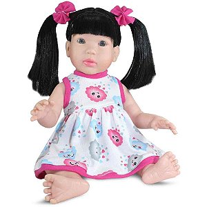 Boneca realist small cabelo pt 37,5cm - sid-nyl (unidade)