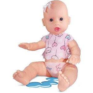 Boneca com mecanismo bebe xixizinho c/mamad 28cm (s - sid-nyl (unidade)