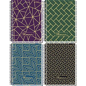 Agenda/planner permanente infinity cd espiral 96fls. - tamoio (pct.c/04)