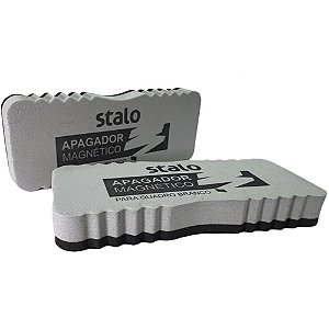 Apagador quadro branco magnetico c/feltro - stalo (unidade)