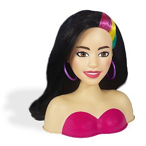 Boneca barbie styling totally hair pk - pupee brinquedos (unidade)