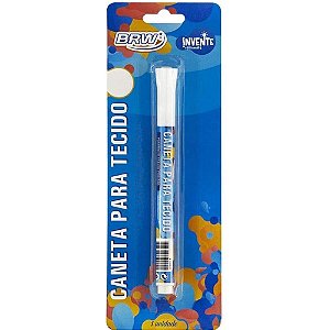 Caneta para tecido branca - brw (unidade)