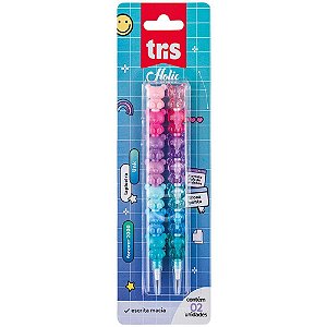 Lapiseira tris holic link ursinho 1.2mm - summit (bl.c/02)