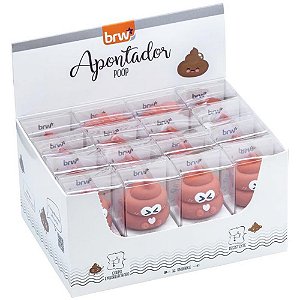 Apontador sem deposito poop plastico - brw (dp.c/16)