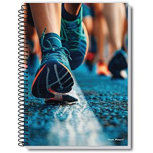 Caderno 10x1 capa dura up 160fls. - pauta (pct.c/05)