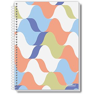 Caderno 01x1 capa dura loop 80fls. - pauta branca (pct.c/05)