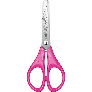 Tesoura escolar pulse jacare 13cm. cores sorti - maped (dp.c/24)