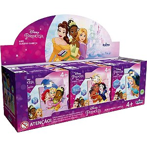 Quebra-cabeca madeira princesas mini 10 pecas - brasilflex (dp.c/06)