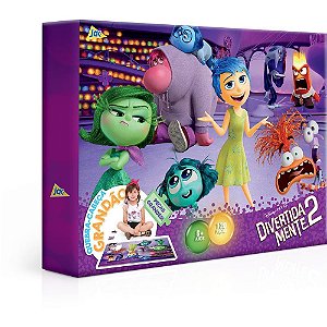 Quebra-cabeca cartonado divertidamente 2 120pc grandão - toyster (unidade)