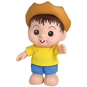 Boneca t.monica chico bento 26cm - baby brink (unidade)