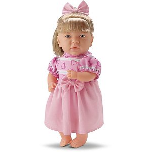 Boneca com mecanismo duda fala frases 38cm (s) - bee toys (unidade)