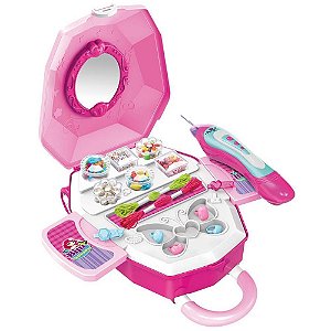 Brincando de profissoes maleta biju collection 2em1 (s - dm toys (unidade)