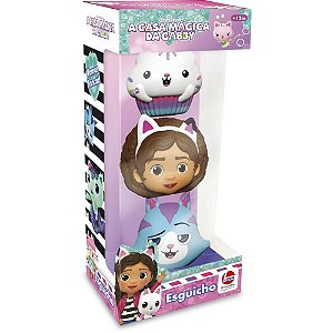 Brinquedo diverso a casa da gabby bola esguicho1 - lider (kit c/03)