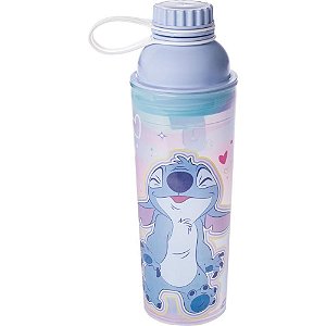 Garrafa plastica stitch vip 660ml - plasutil (unidade)