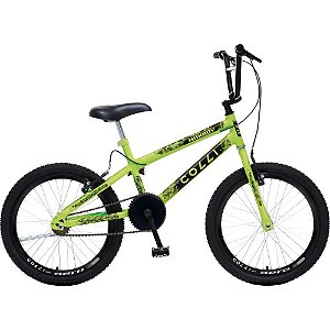Bicicleta aro 20 max boy amarelo neon - colli bike (unidade)