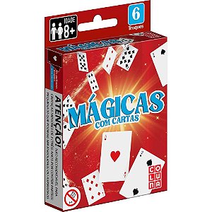 Jogo de cartas magicas com cartas - coluna (unidade)